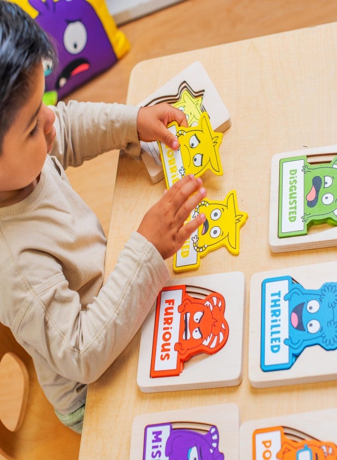 Open The Joy Layered of Emotions Puzzles - 24-Piece Emotional Regulation Puzzle for Kids | SEL Learning Tool for Identifying & Expressing Emotions | Wooden Puzzle for Ages 4+ - Image 5